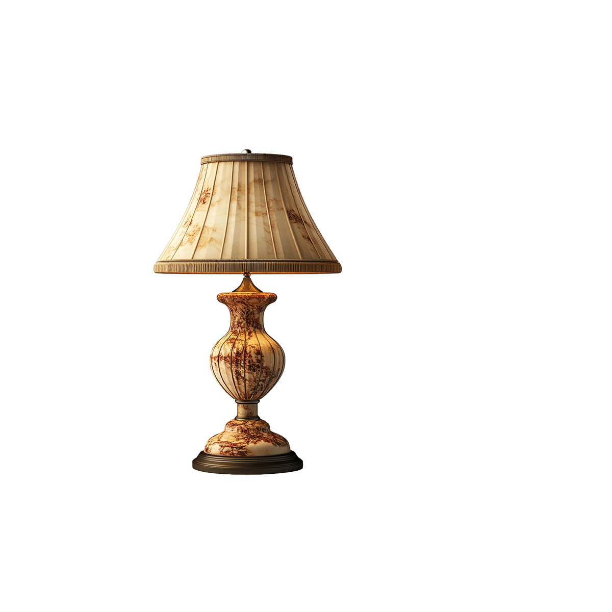 Sierra Vintage Floral Ceramic Table Lamp
